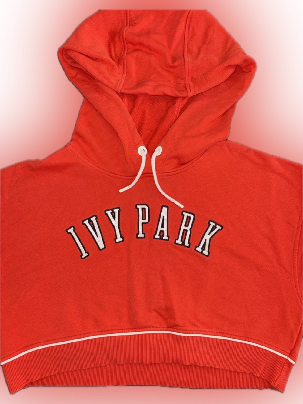 Ivy Park Cropped Baseball Hoodie - Picture 3 of 7
